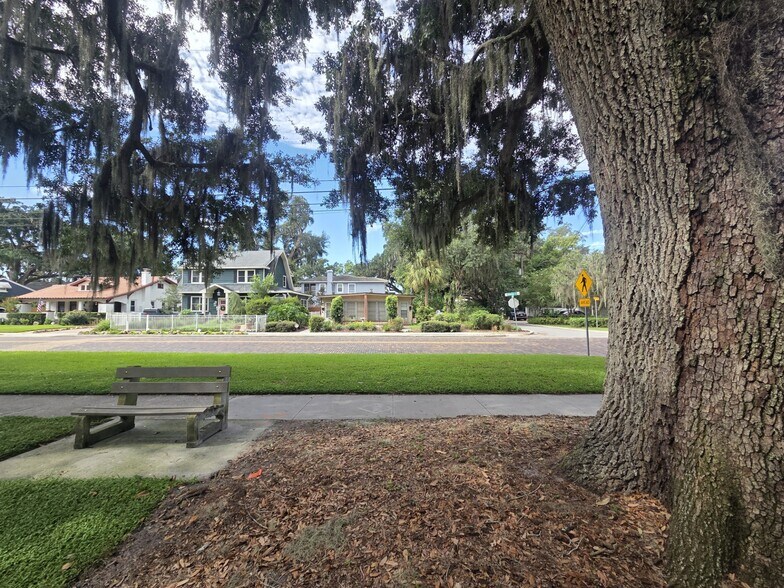 View of apartment from park across the street - 1010 Delaney Ave