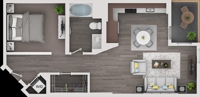 Floorplan - Fusion Encore Hollywood