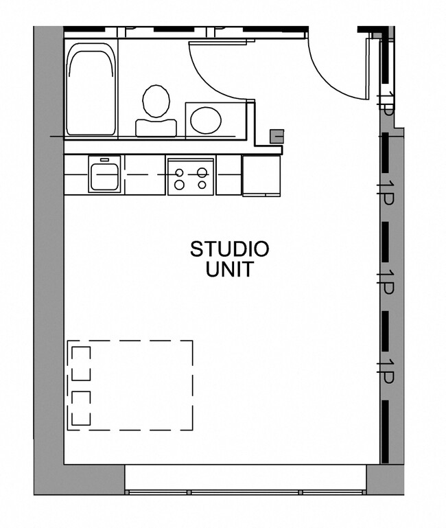 Floorplan - 340 Sibley Street Lofts