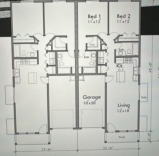 Floor Plan - 5824 Norcroft Dr