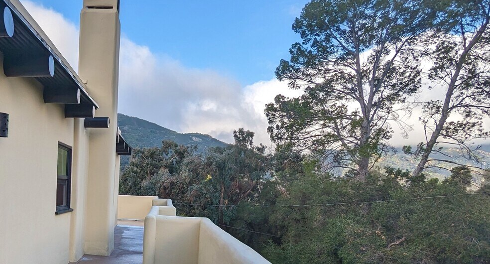 Mountain views from master bedroom patio - 25648 Timpangos Dr