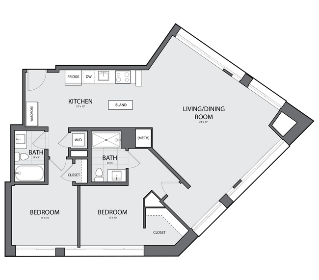 Floorplan - The Channel