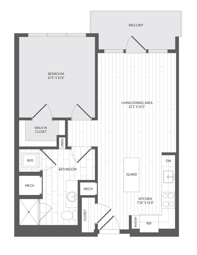 Floorplan - Windsor Marina Bay Apartments