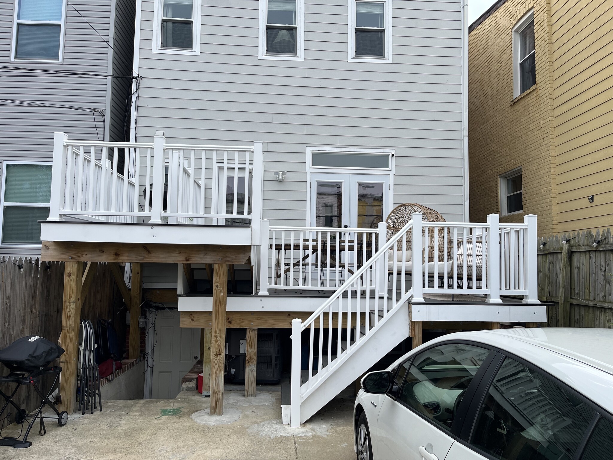 Back deck for hosting - 3548 Rock Creek Church Rd NW