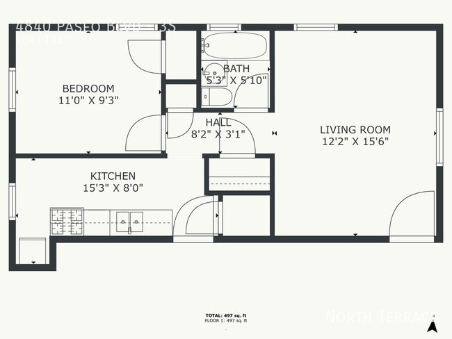 Building Photo - 4840 The Paseo