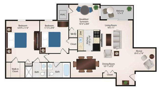 Floorplan - Country Place