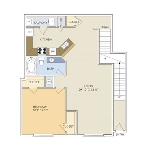 Floorplan - Artesian on Westheimer