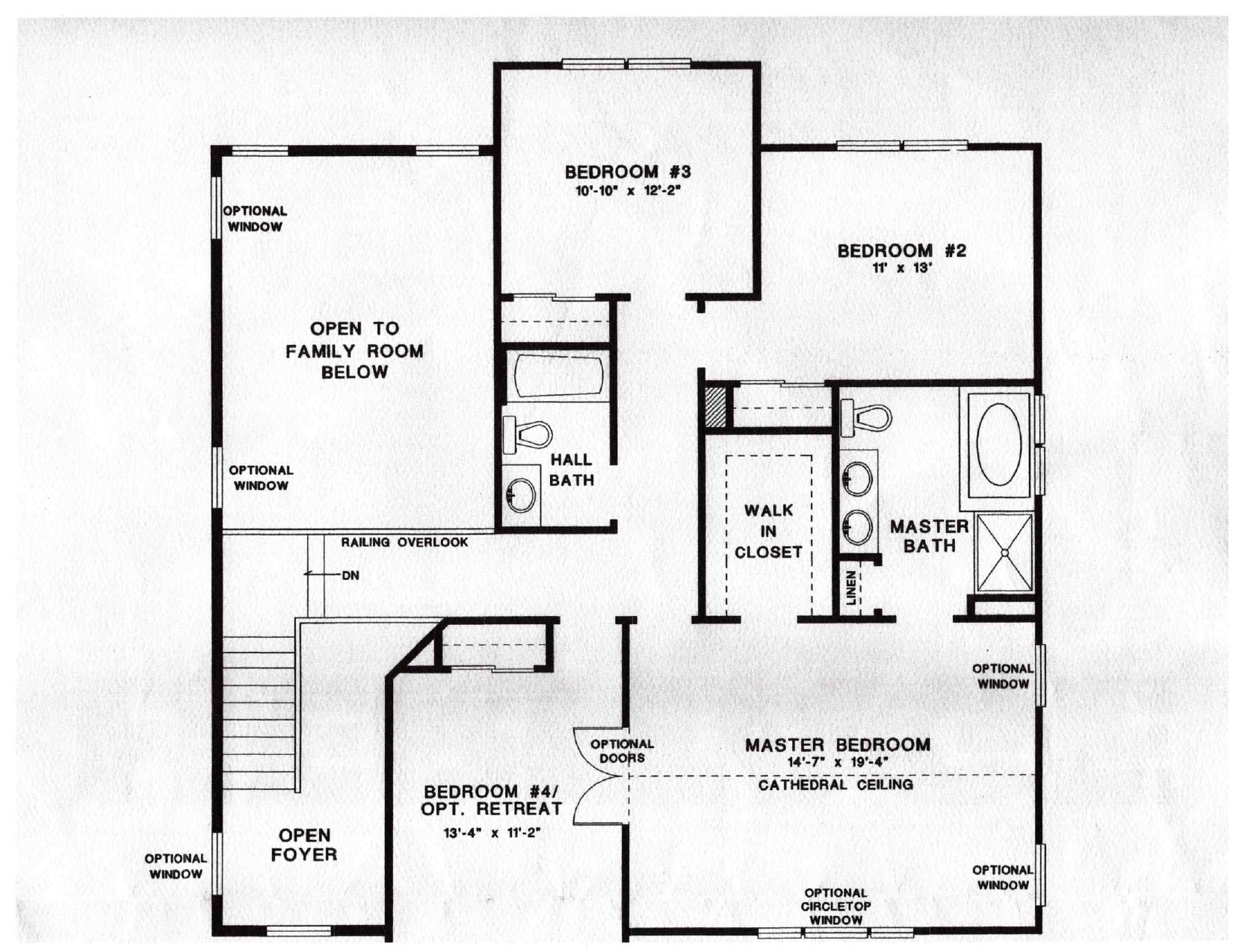 Floor Plan - 2nd Floor - 201 Riverwoods Dr