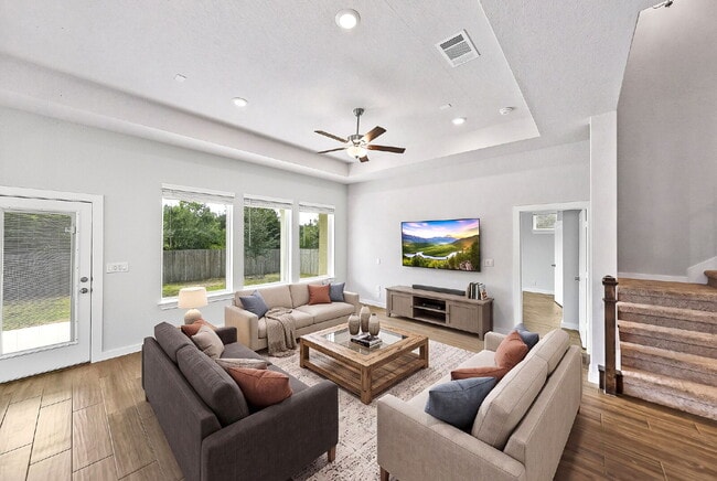 Building Photo - Greenbelt. 3 Car Garage. Built In Dog Room.