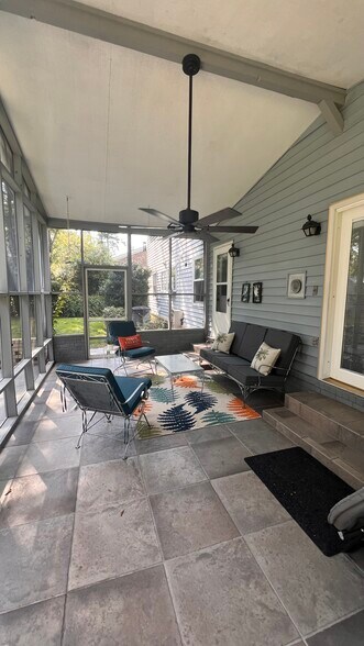 Another view of the porch - 118 Wofford Rd