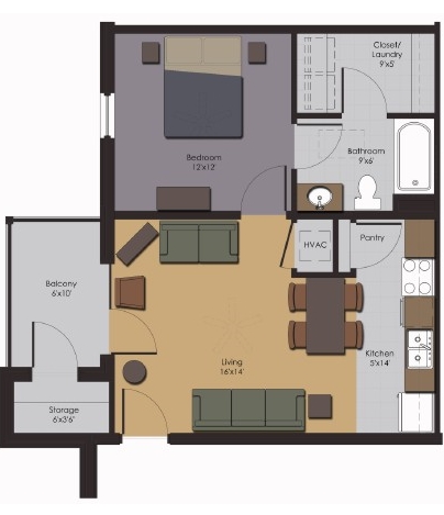 Floorplan - Williamsburg Place