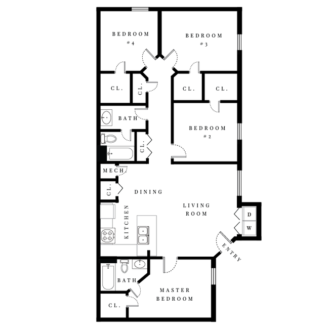 Floorplan - Gateway at Lake Jackson