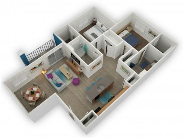 Floorplan - The Boulevard