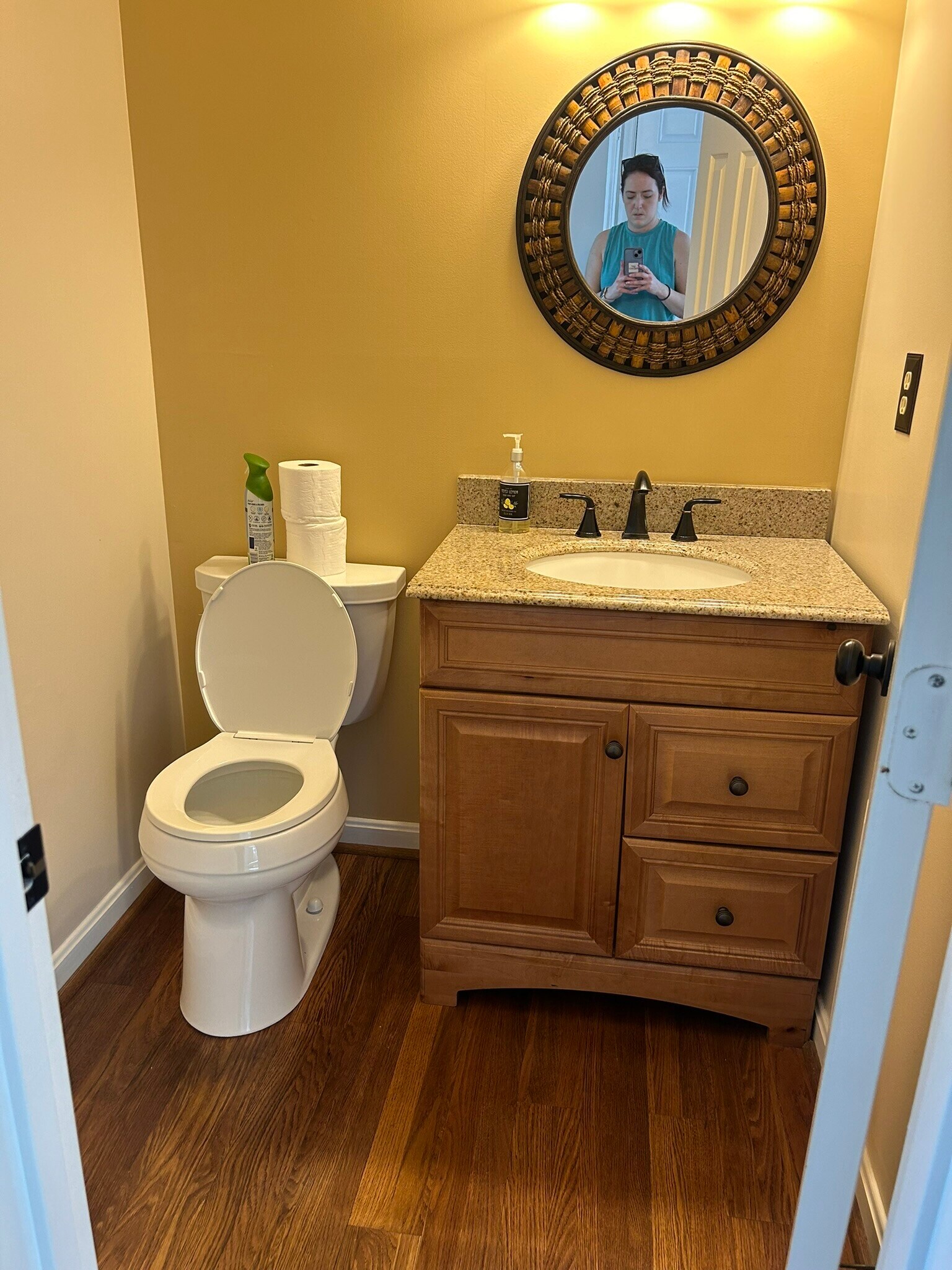 Downstairs Half Bath - 6610 Cottontail Ct