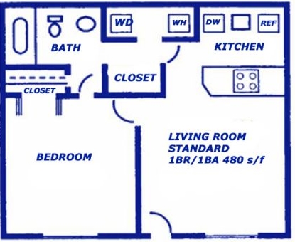 1BR/1BA - Delmar at Siloam Springs