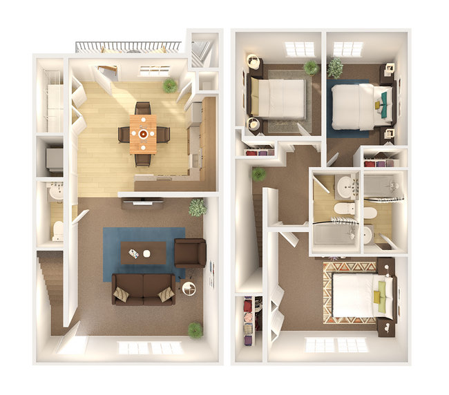 Floorplan - Timberwood Trace Apartments