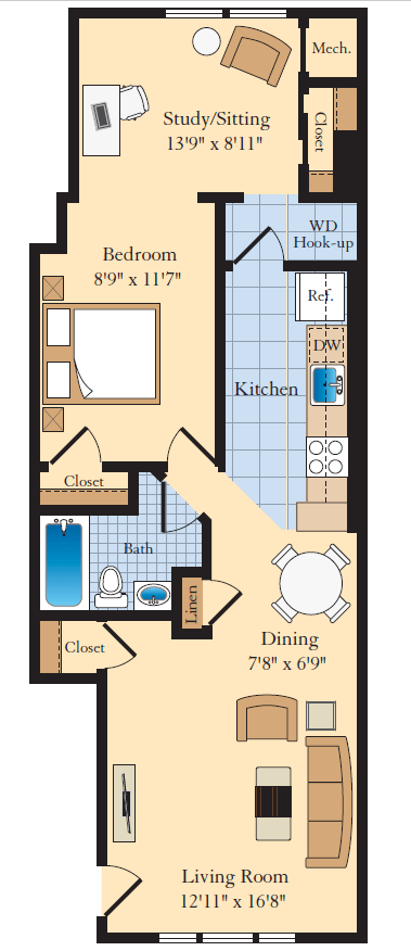 Floorplan - The Fields of Bethesda