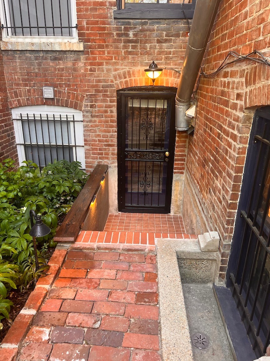 Rear entrance - 1878 Monroe St NW