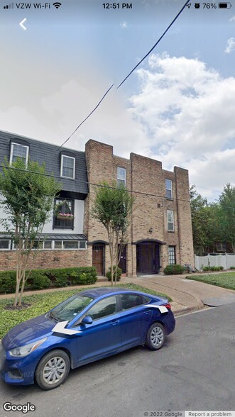 Entry to the Parking Garage - 1909 Brun St