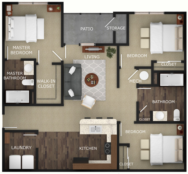 Floorplan - Reserve at Quebec