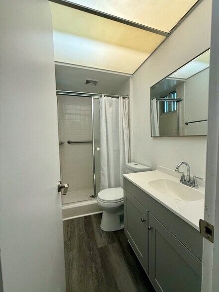 Primary bedroom with private bathroom and walk in closet - 3500 W Manchester Blvd