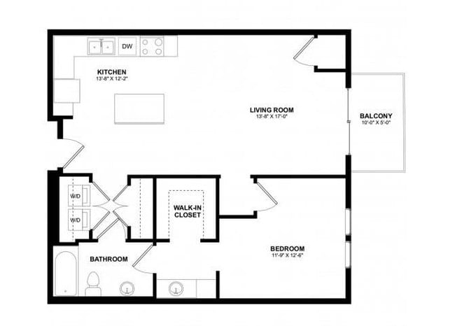 Floorplan - The Covington Apartment Homes