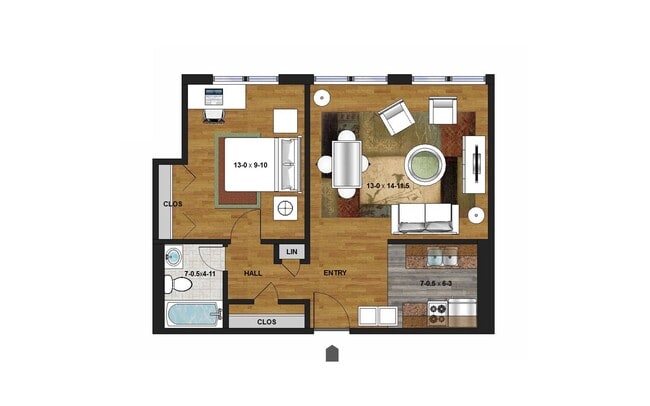 Floorplan - Tudor Terrace