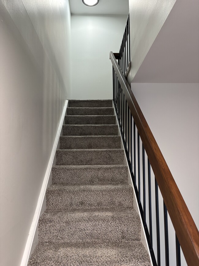 Heading UpStairs - Charter Oak Drive