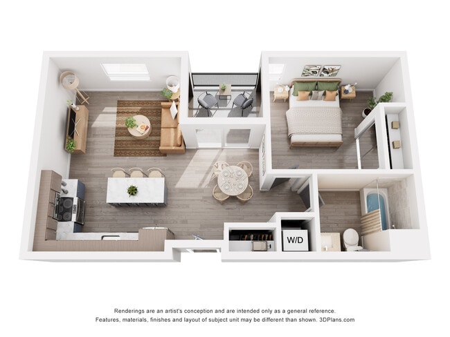 1 BD 1 BA 587sf -621sf - Onix Hollywood