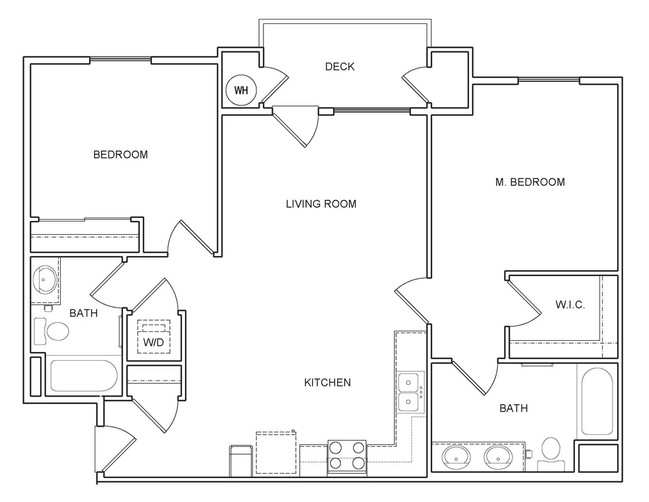 Floorplan - Anton Arcade Apartments