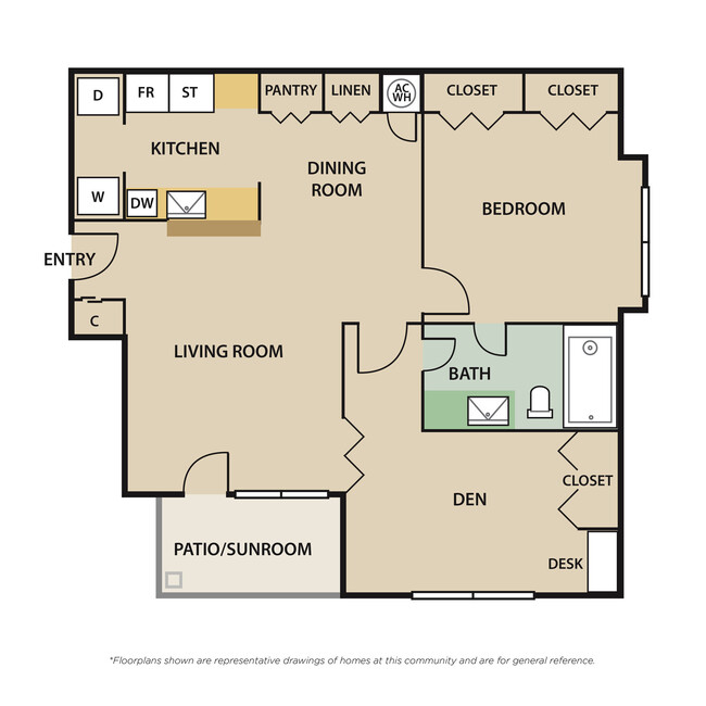 Floorplan - The Trails at Dominion Park