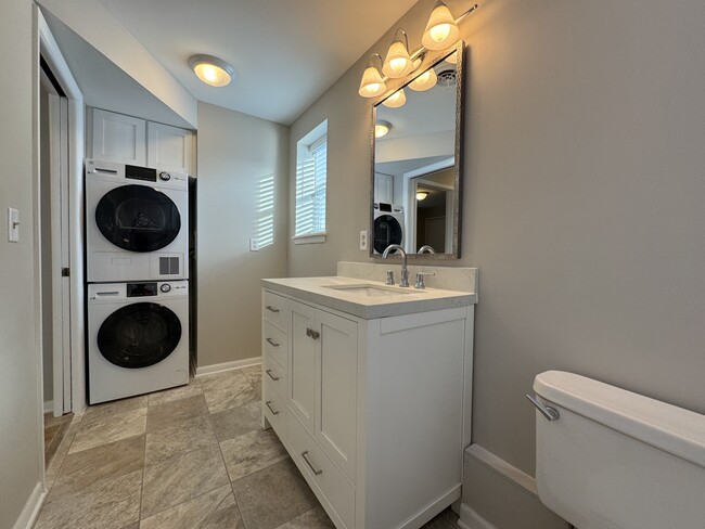 Newly Remodeled Bathroom with New Washer and Dryer - 20741 Tuck Rd