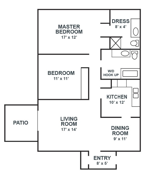 Floorplan - Vines at Shelby Crossing