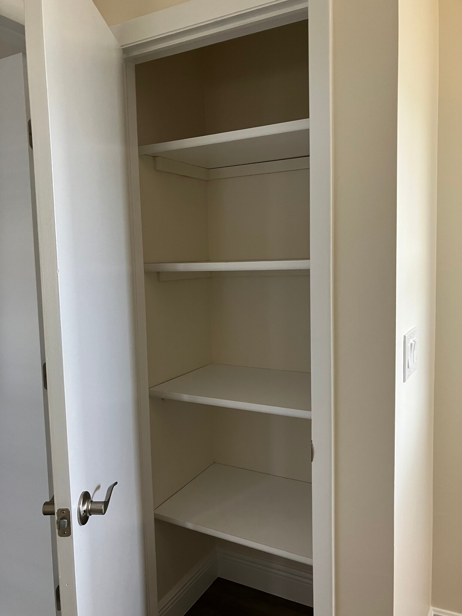 Master Bathroom linen closet. Guest bathroom also has a linen closet. - 3712 SW 5th Pl