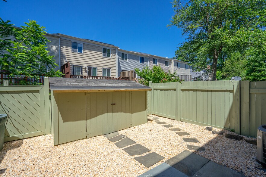 Backyard - 8056 Central Park Dr