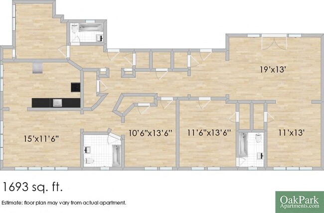 Floorplan - 173-181 N. Grove Ave.