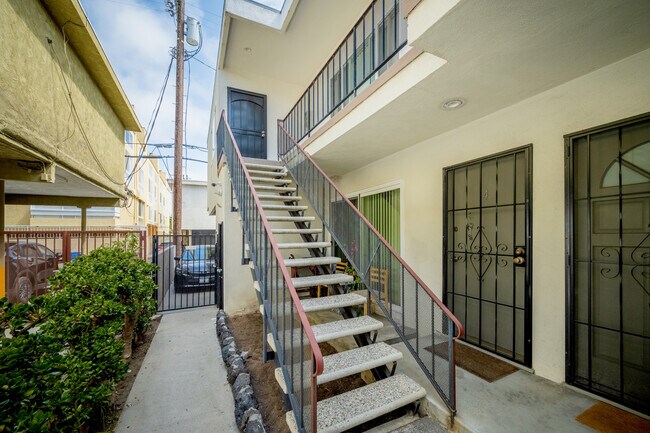 Stairs to 2nd Level of Building - 12726 Caswell Ave