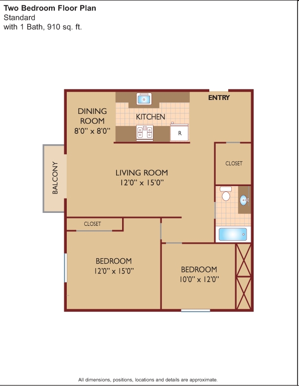 2BR/1BA - Regency Village