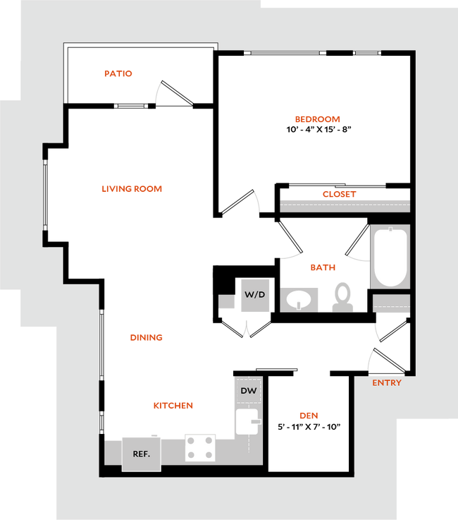 Floorplan - Hiro Apartments