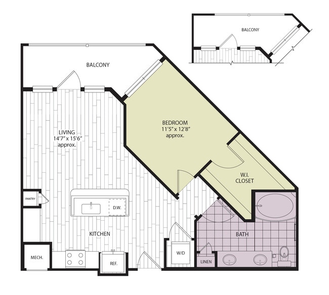 Floorplan - The Mitchell at Woodmill Creek