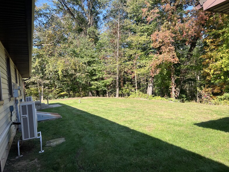 Backyard view. - 874 A Pleasant Ridge Rd