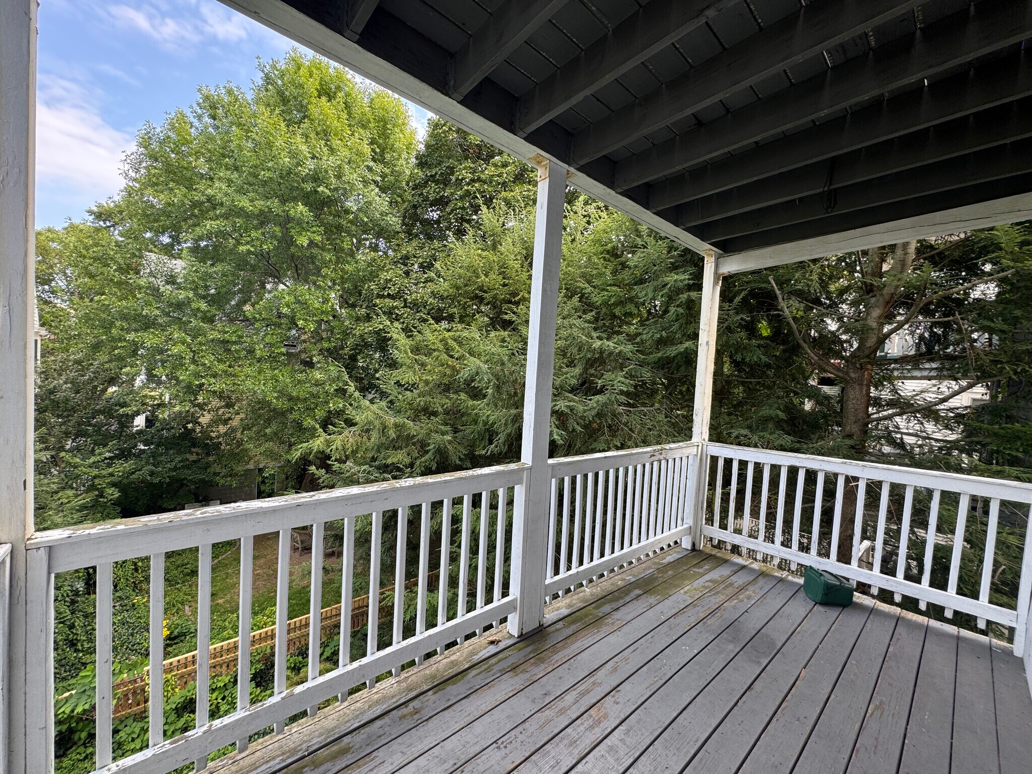 Rear balcony - 23 Tufts St