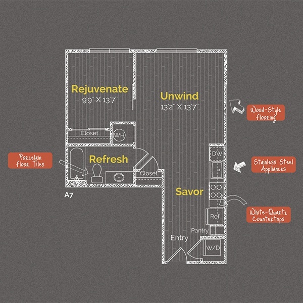 Floorplan - The Maxwell