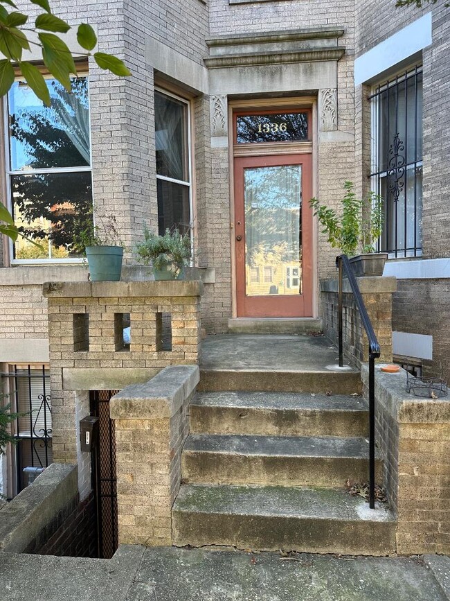 Steps and stoop to home - 1336 Kenyon St NW