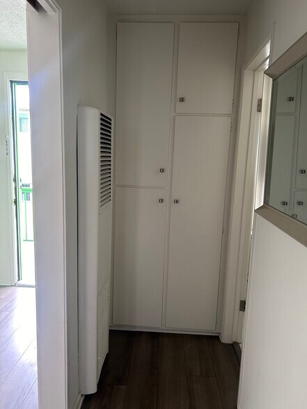 Small hallway connecting bathroom and bedroom - 2359 Glendale Blvd