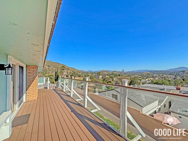 Building Photo - Beautiful 3BD/2BA Hillside House in El Cajon W/ Central A/C, Wrap-Around Deck, & Amazing Views!
