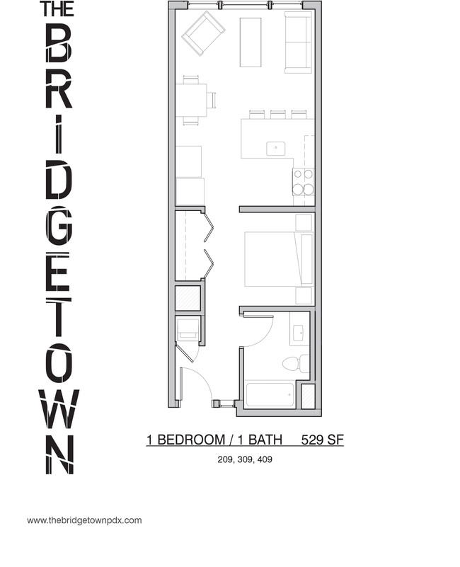 Floorplan - The Bridgetown