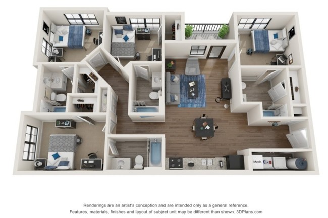Floorplan - Auden Upstate