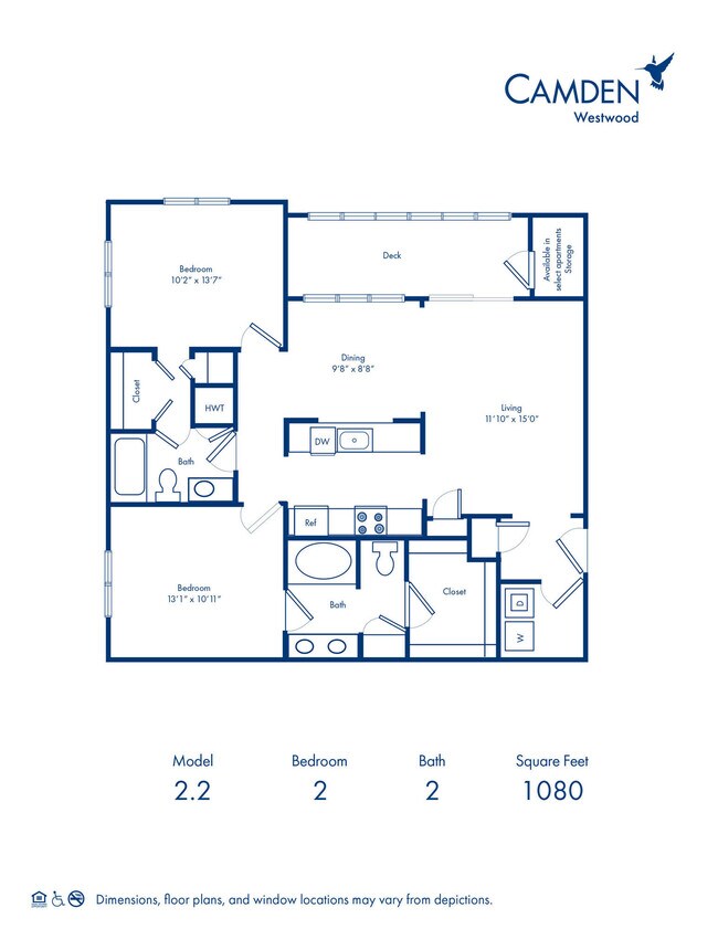 Floorplan - Camden Westwood
