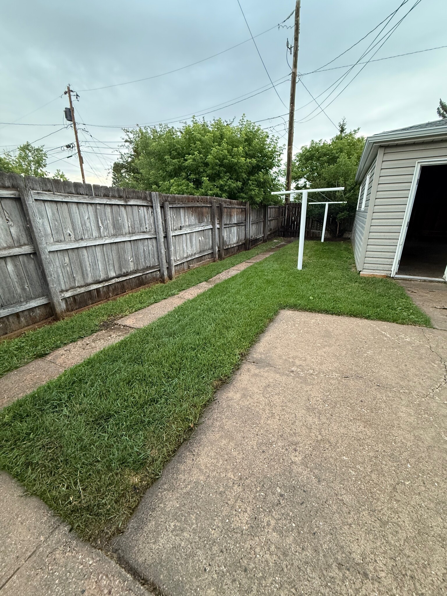 Back Yard - 1601 Crook Ave